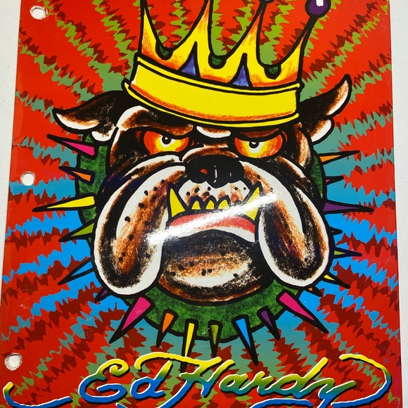 Ed hardy lisa frank folder - Picture 1 of 4